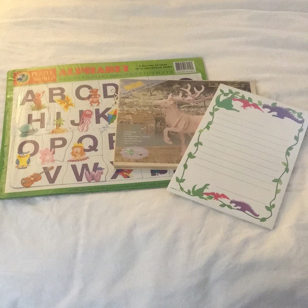 Kids pack (2 puzzles and 1 notepad)
